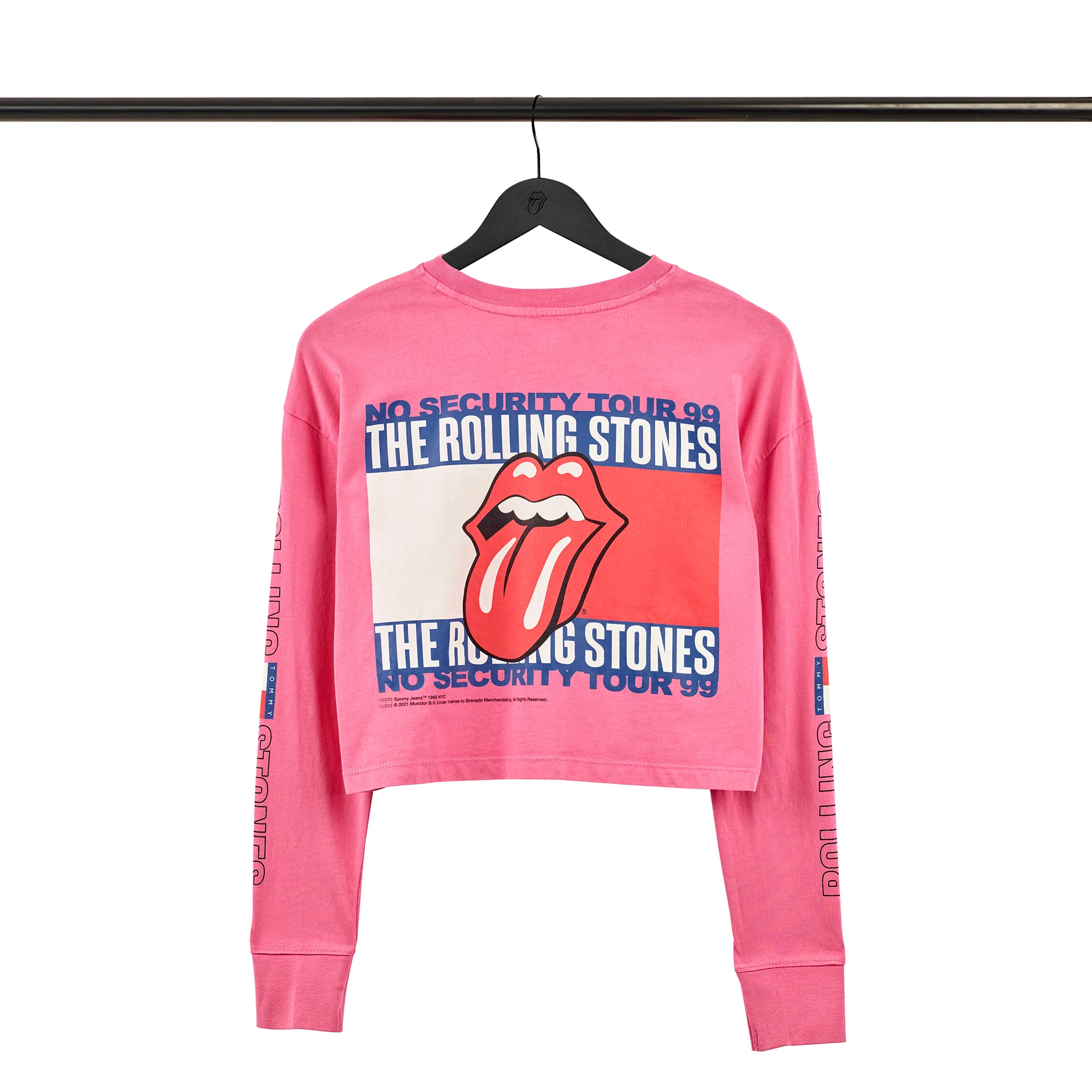 Stones x Tommy Hilfiger Crop Long Sleeve Shirt - Image 2
