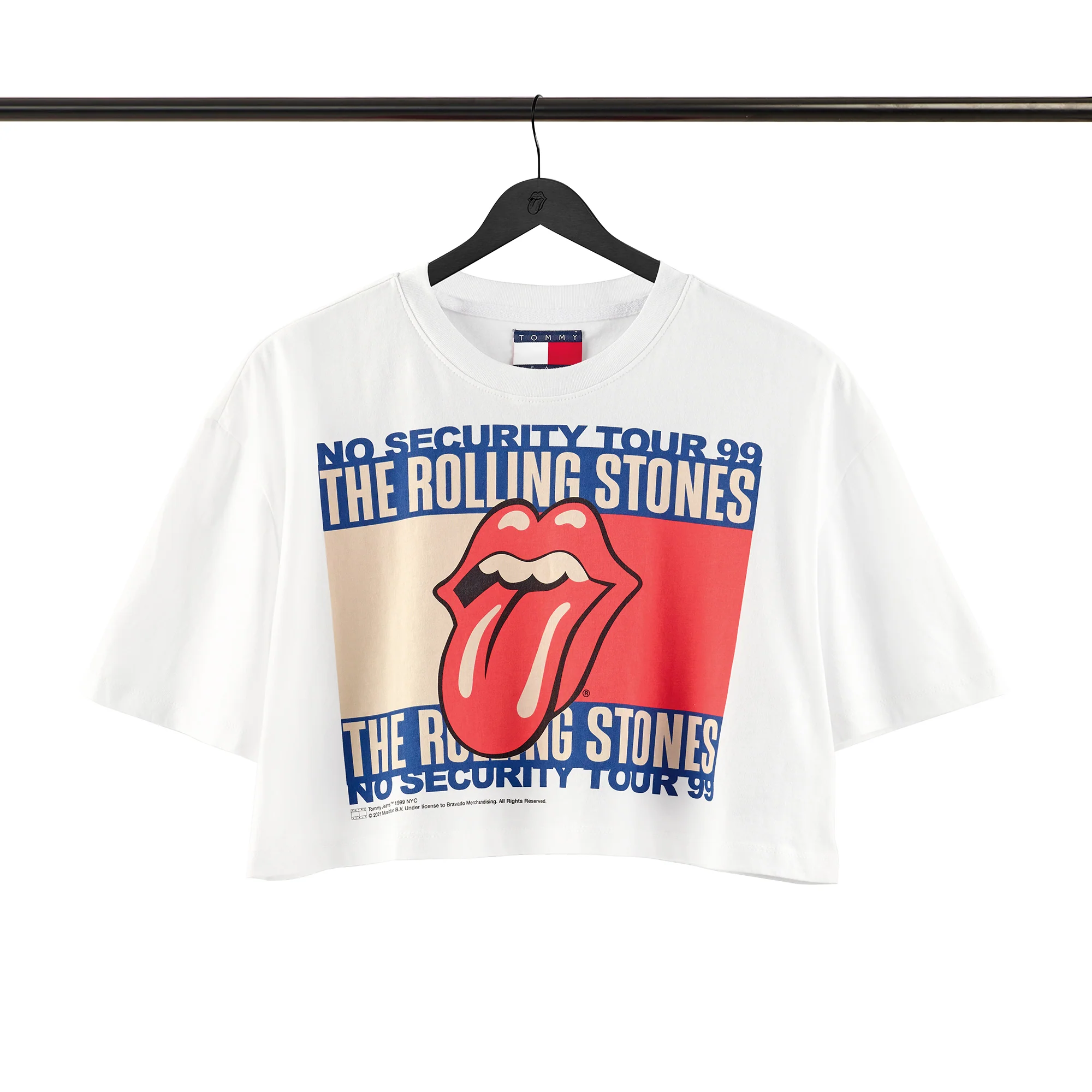 Stones x Tommy Hilfiger Crop T-Shirt