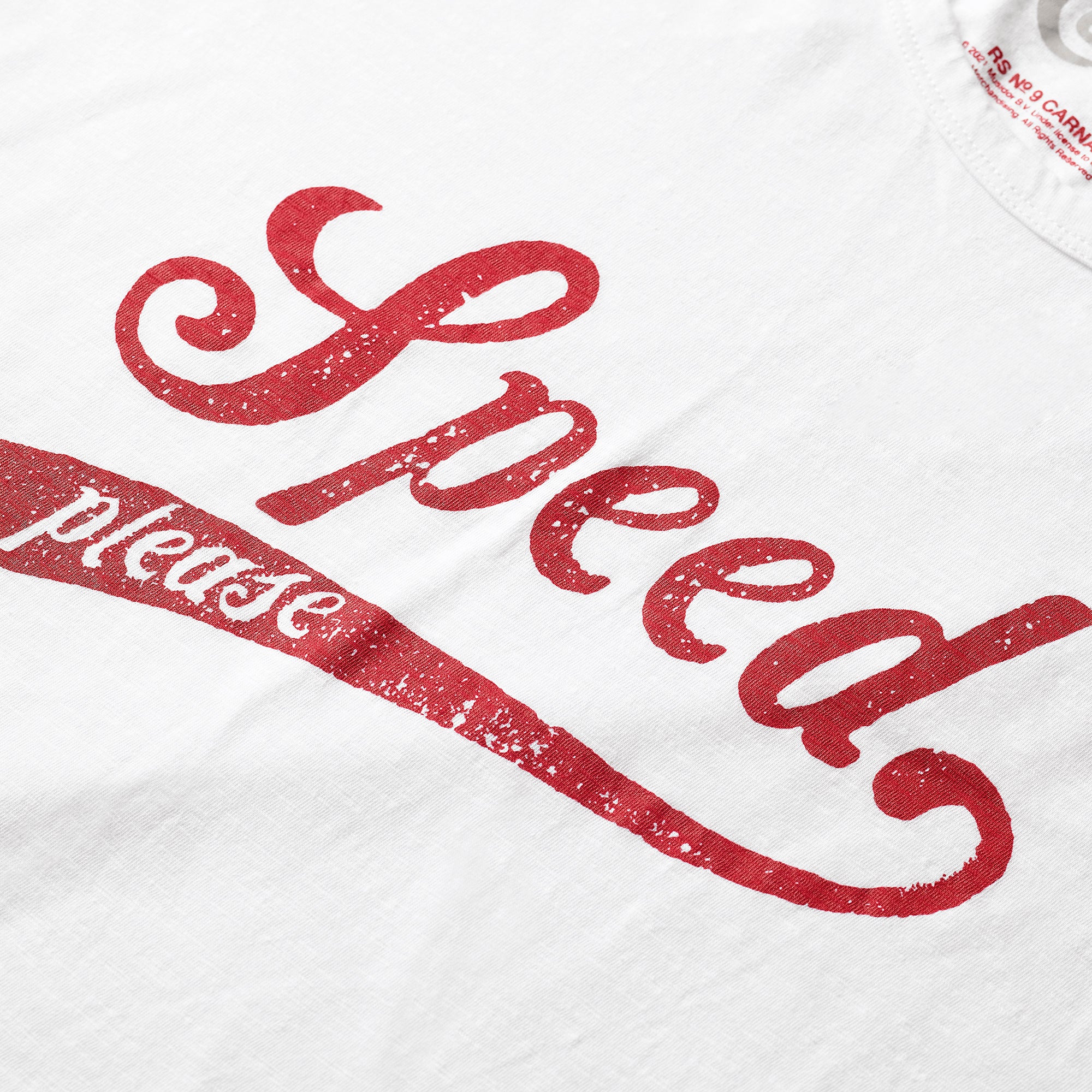 Stones x Tonn Speed Please White T-Shirt - Image 3
