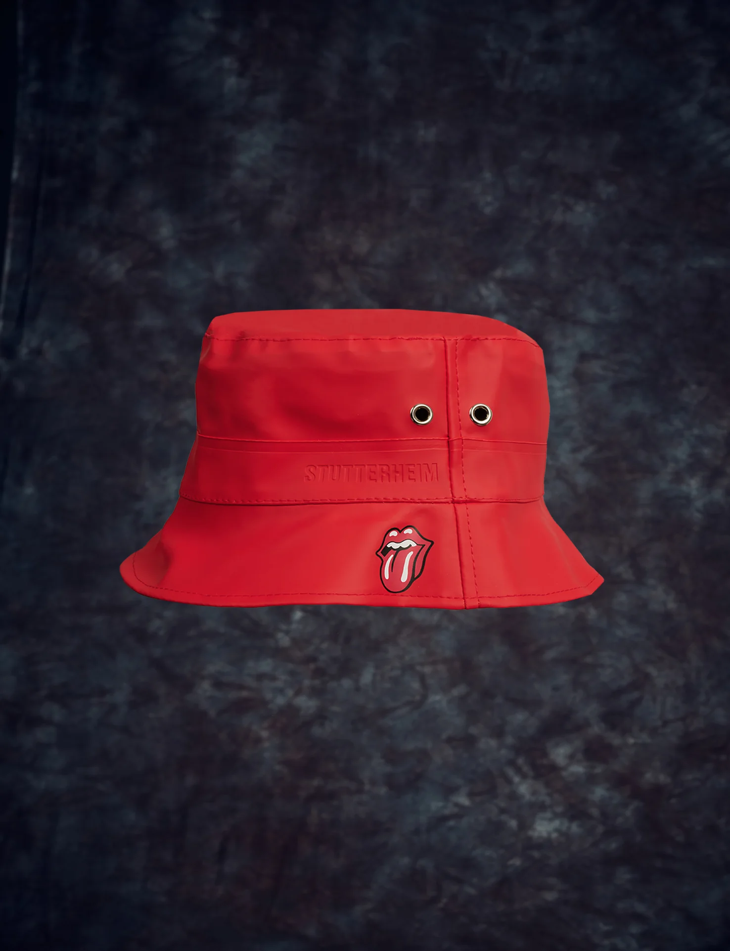 Stutterheim x Stones Red Bucket Hat