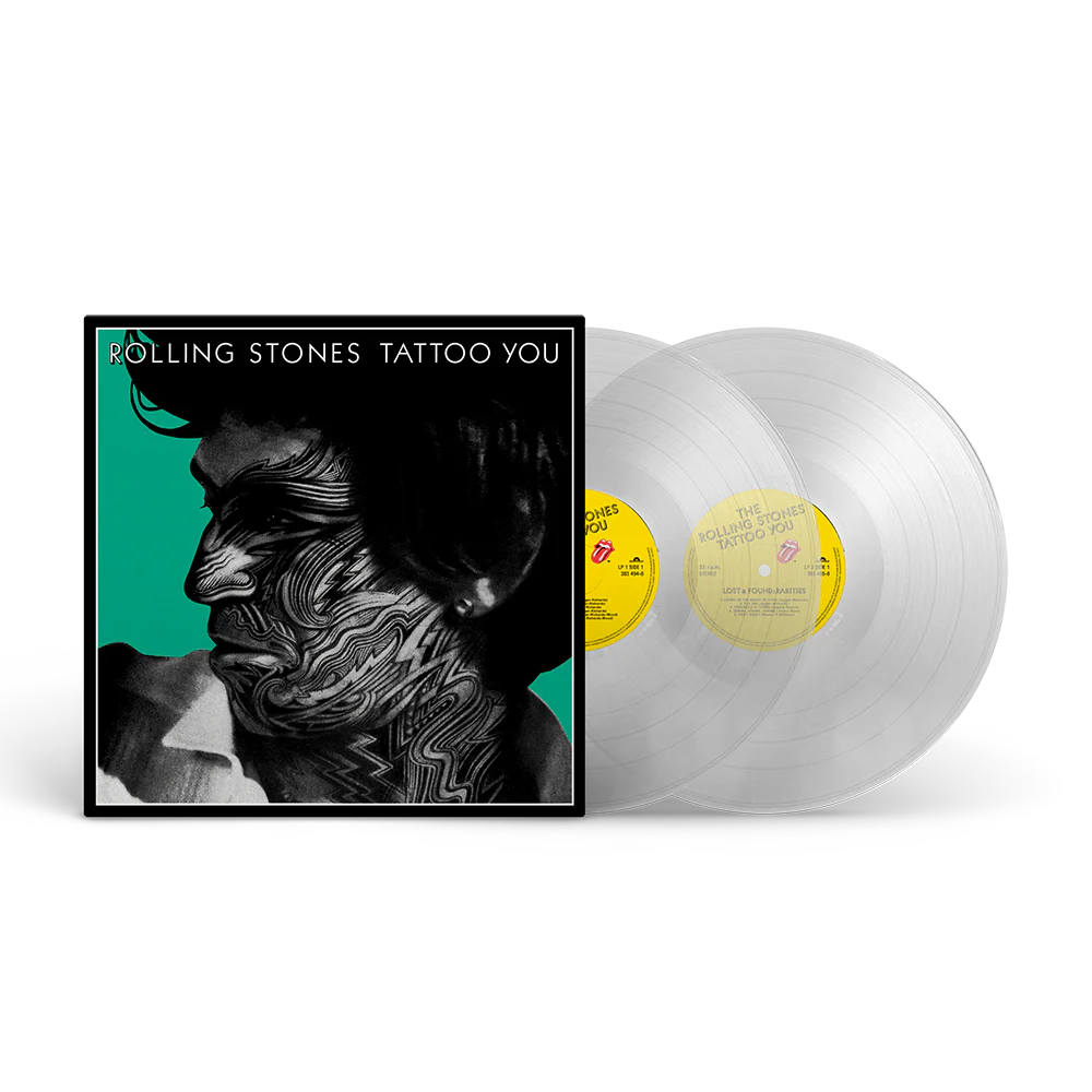Tattoo You (2021 Remaster) 2LP Clear Vinyl