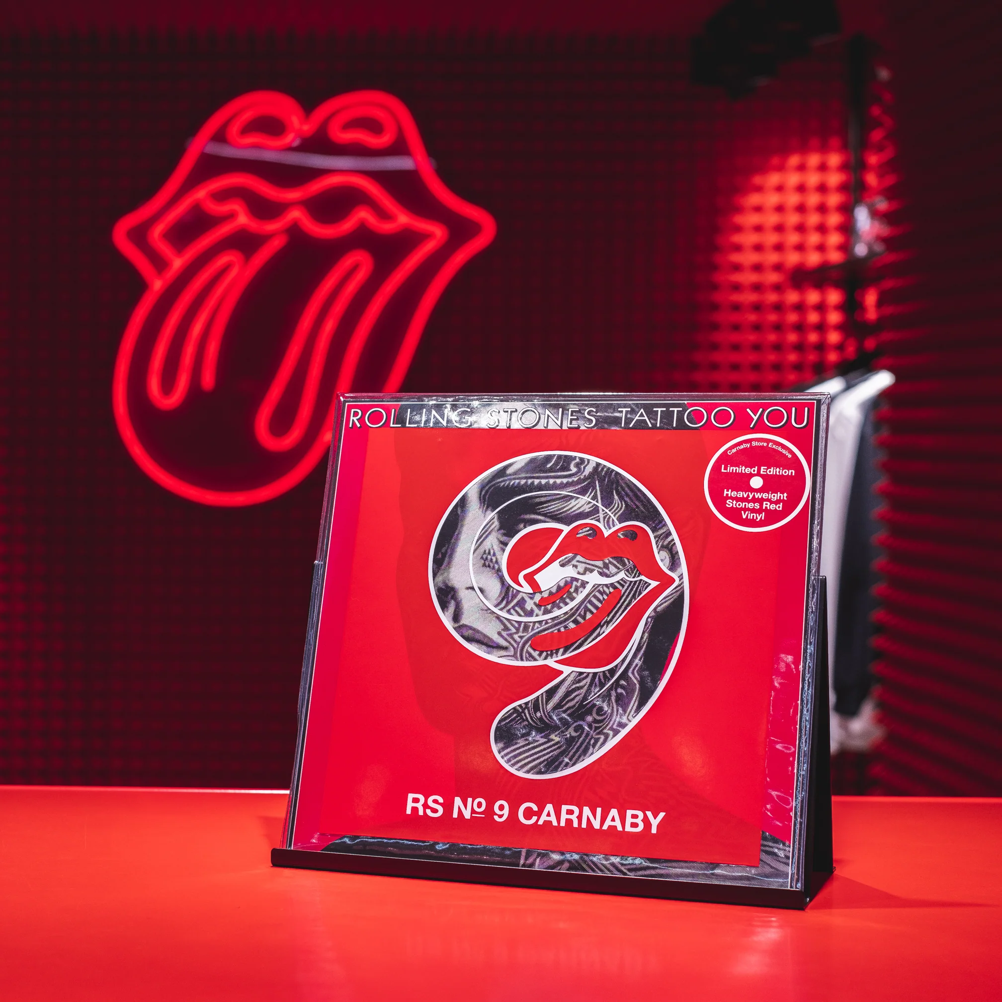 Tattoo You Carnaby Red LP