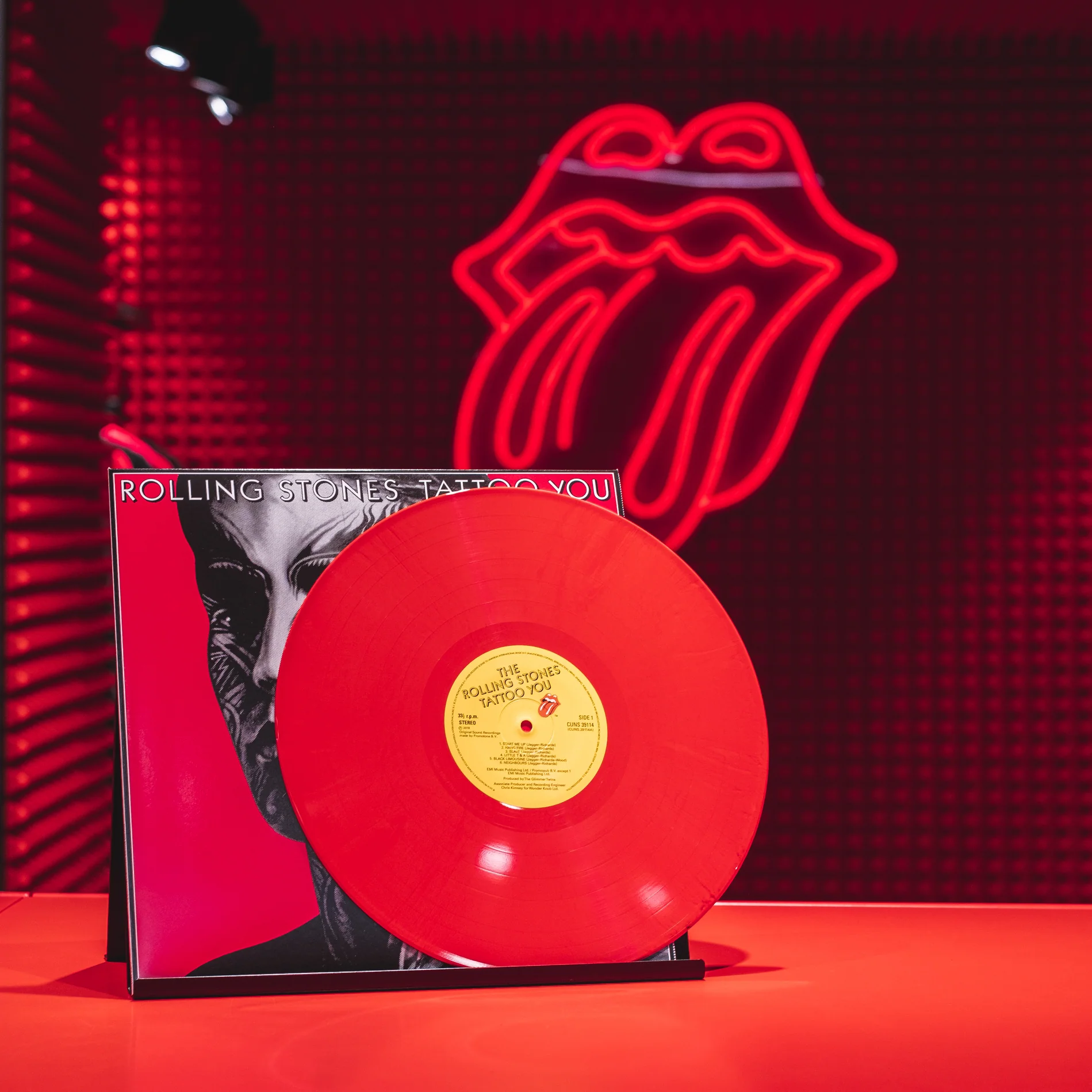 Tattoo You Carnaby Red LP - Image 3