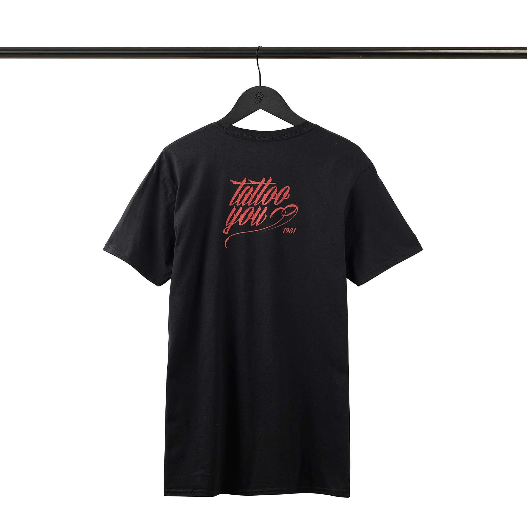 Tattoo You Tongue Black T-Shirt - Image 2