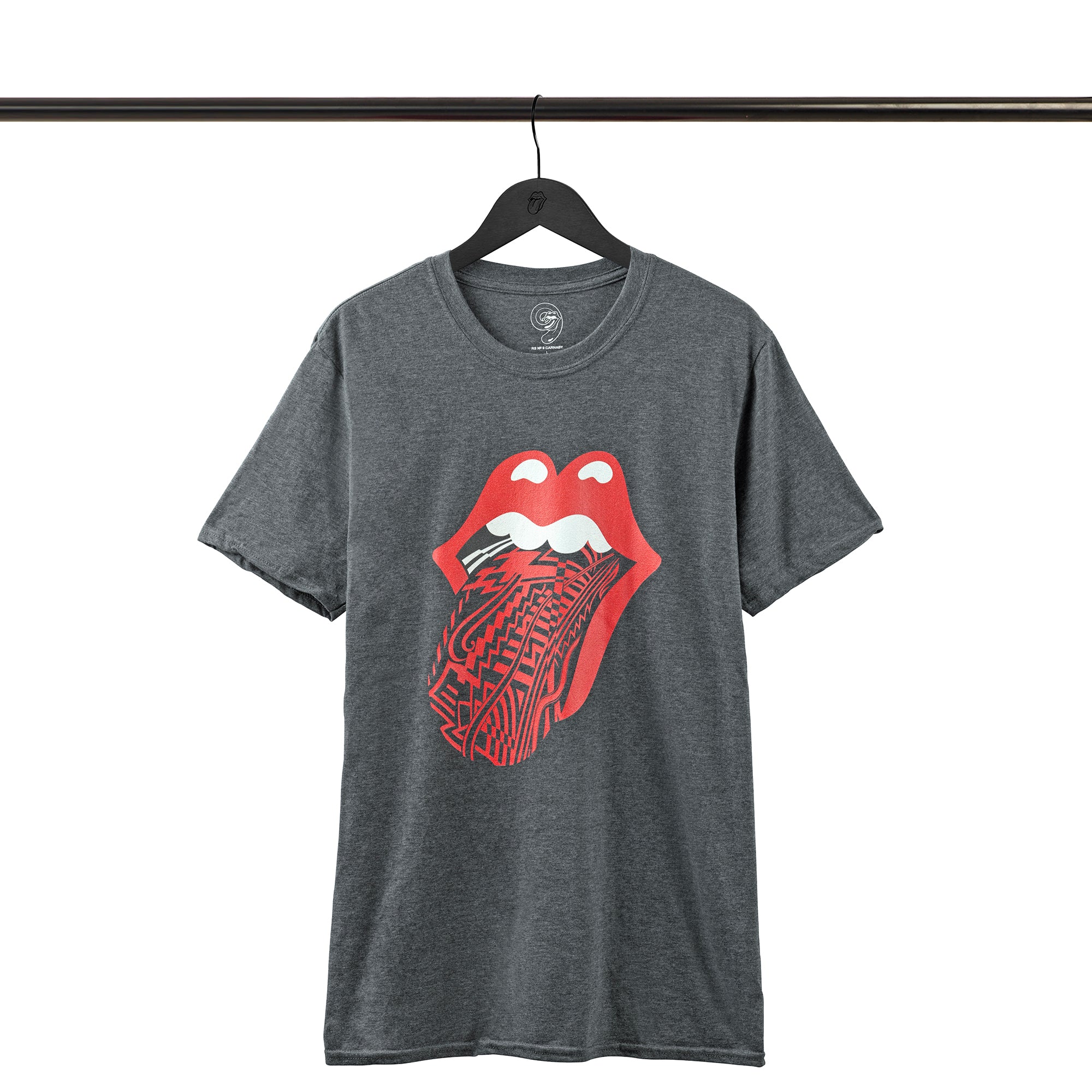 Tattoo You Tongue Grey T-Shirt