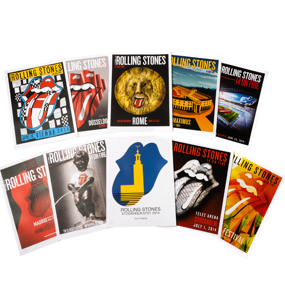 The Deluxe European Tour Lithograph Set - Image 6