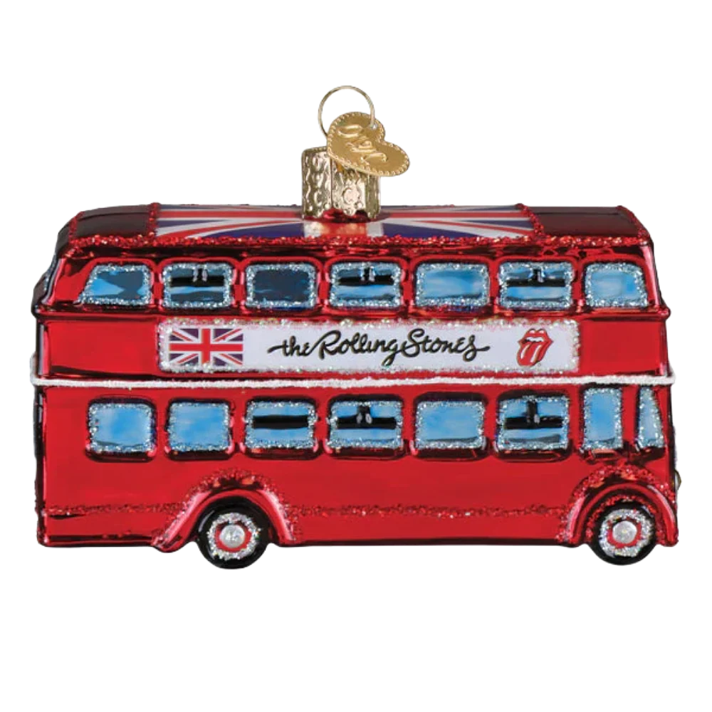 The Rolling Stones British Bus Ornament