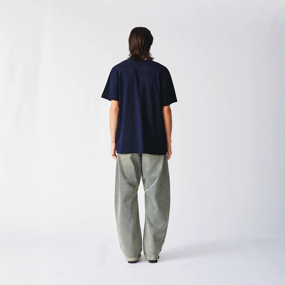 The Rolling Stones Fame Star Tongue Navy T-Shirt - Image 3