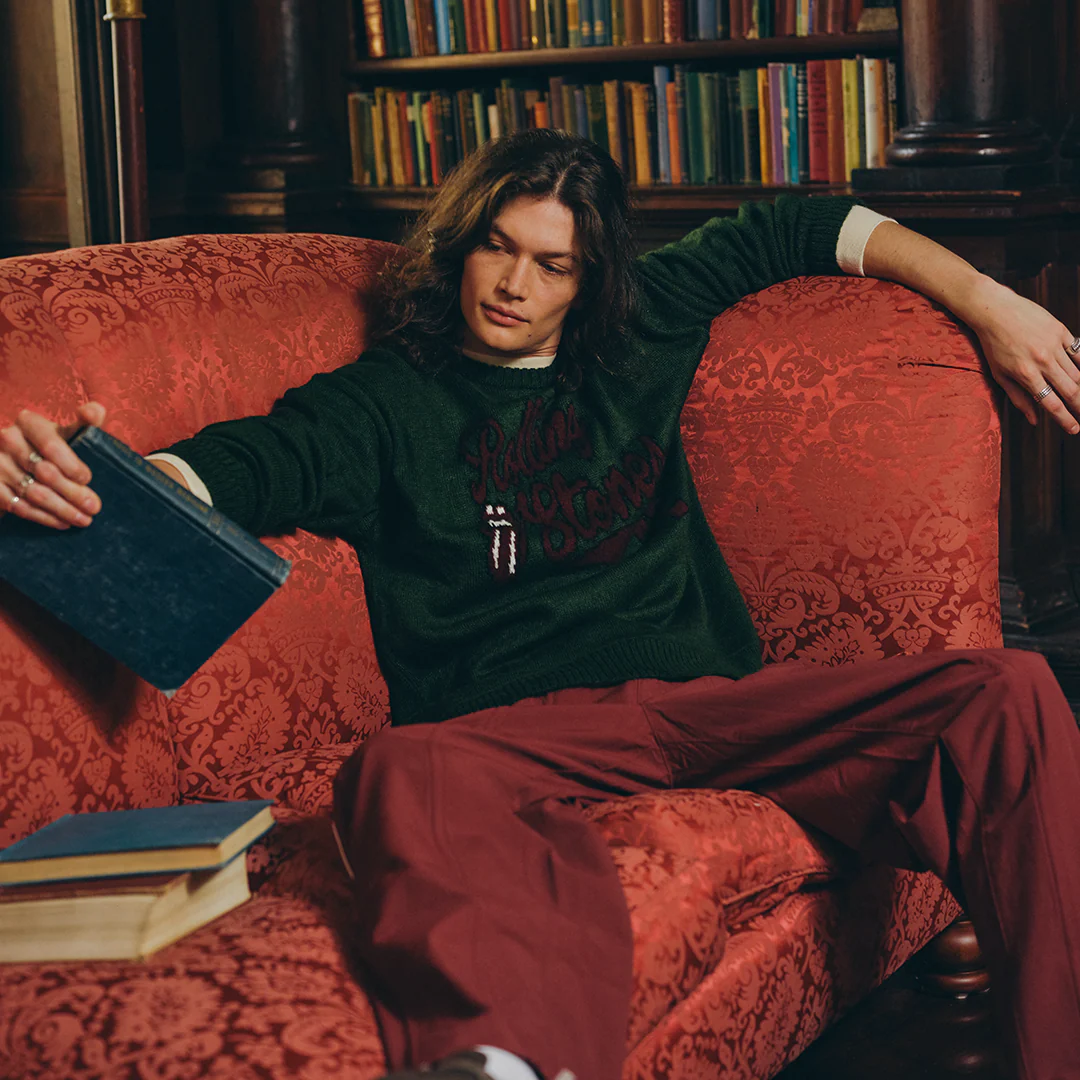 The Rolling Stones Green Knit Sweater - Image 2