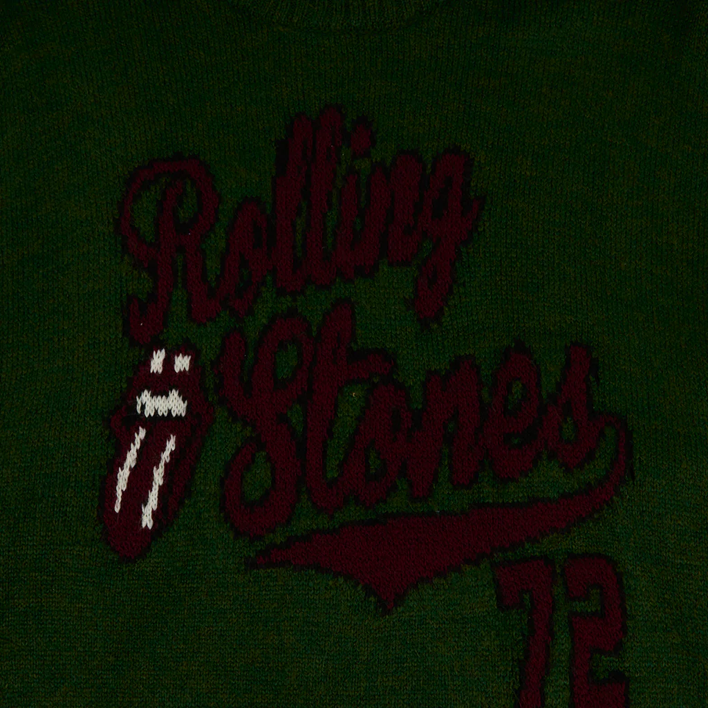 The Rolling Stones Green Knit Sweater - Image 3