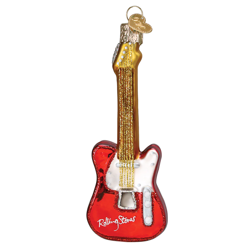 The Rolling Stones Guitar Ornament