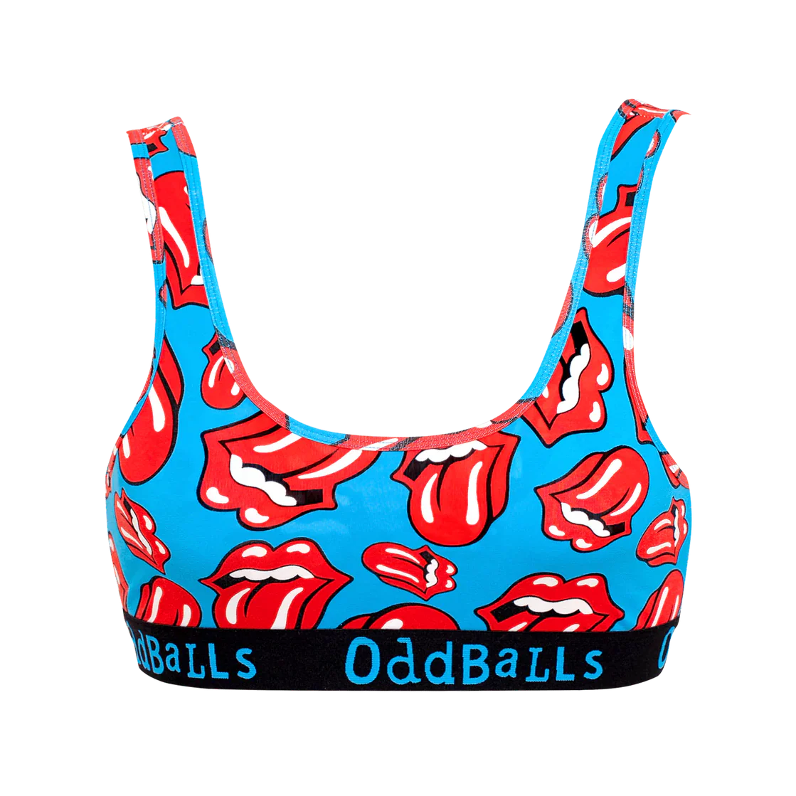 The Rolling Stones - Red - Ladies Bralette