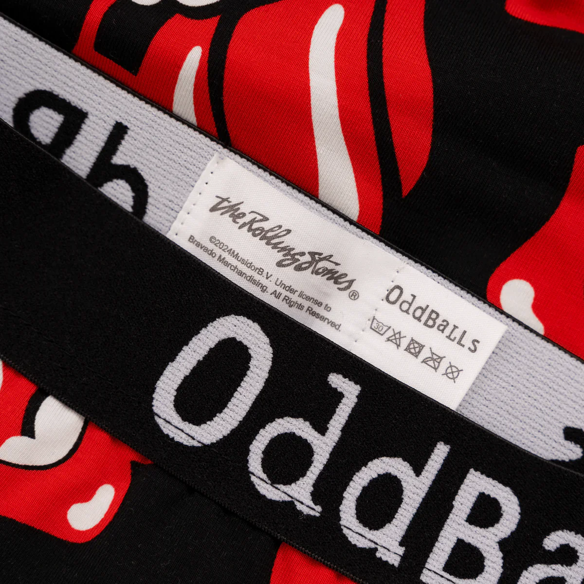 Rolling Stones Tongue - Mens Boxer Shorts - Image 3