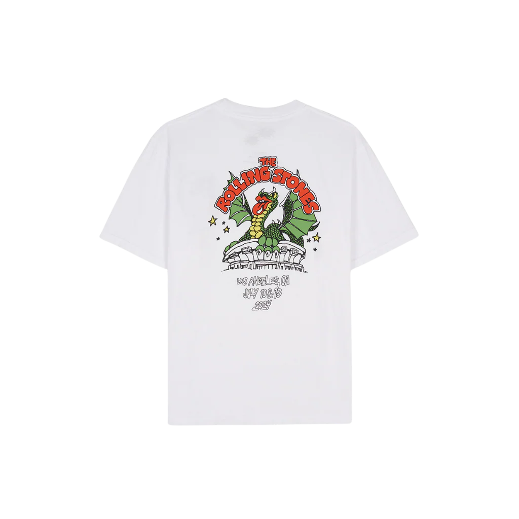 The Rolling Stones x Brain Dead Studios LA Dragon T-Shirt - Image 3