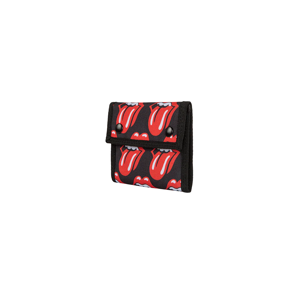 The Rolling Stones x Bugatti All-Over Tongue Print Wallet