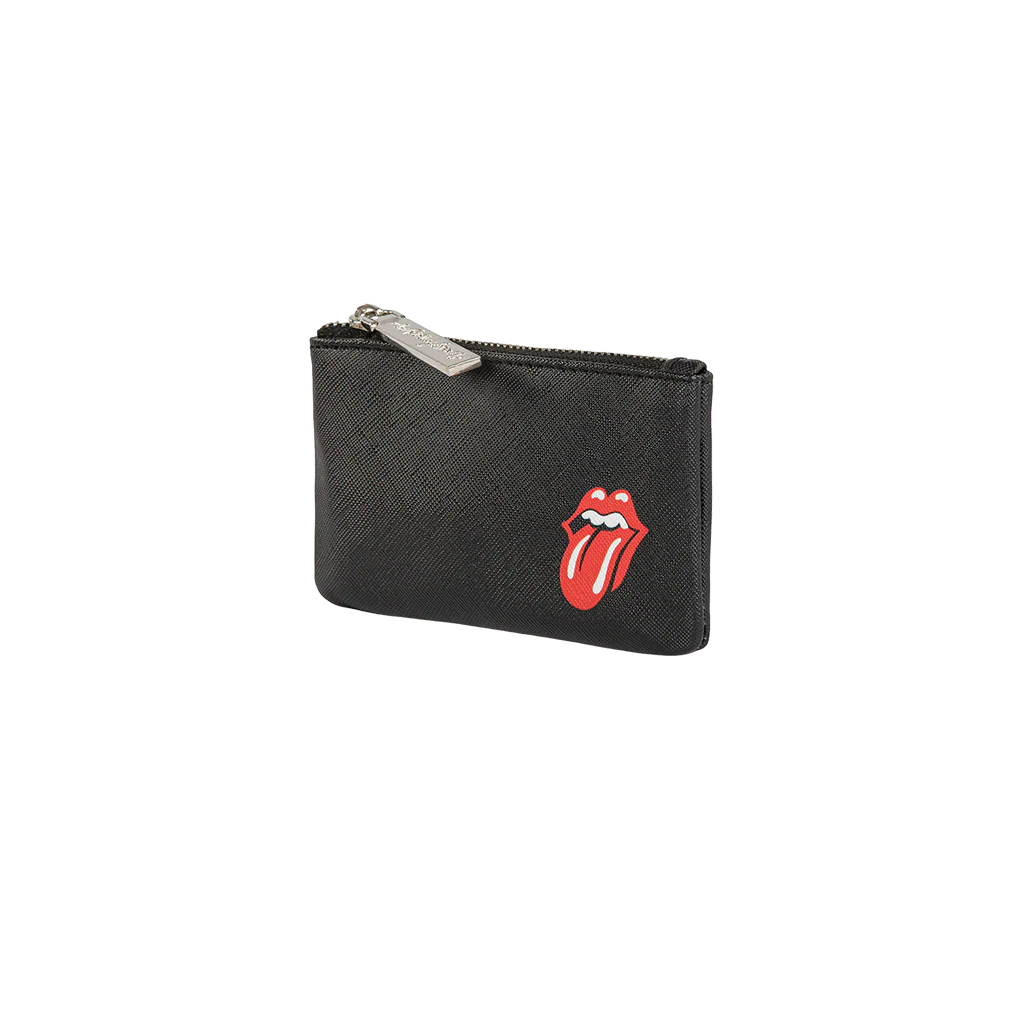 The Rolling Stones x Bugatti Black Coin Pouch