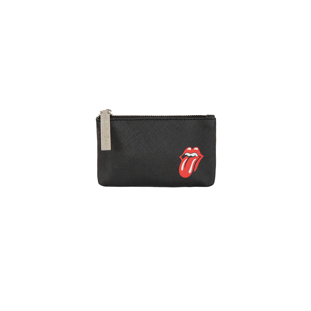 The Rolling Stones x Bugatti Black Coin Pouch - Image 2