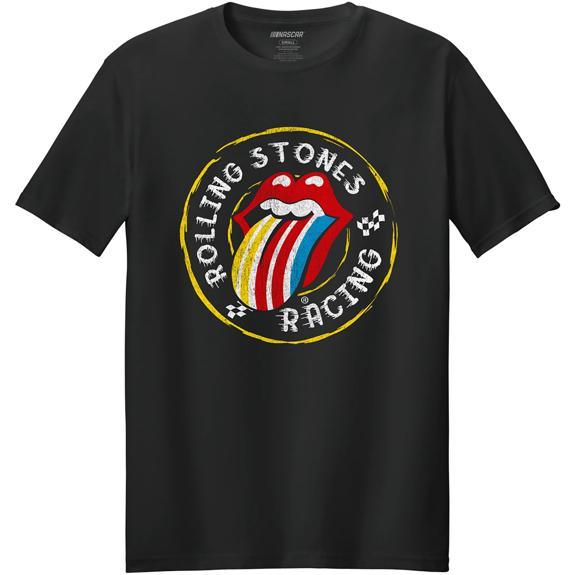 The Rolling Stones X NASCAR Lick Racing T-Shirt