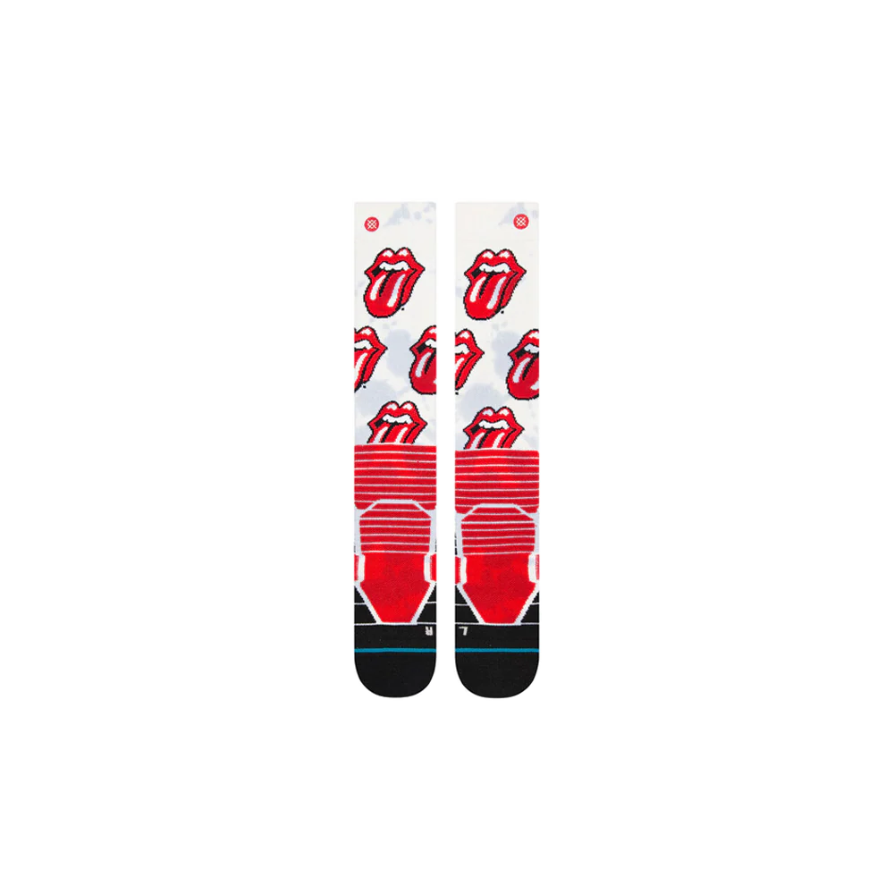 THE ROLLING STONES X STANCE LICKS POLY SNOW OTC SOCKS - Image 2