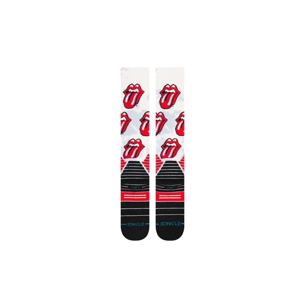 THE ROLLING STONES X STANCE LICKS POLY SNOW OTC SOCKS - Image 3