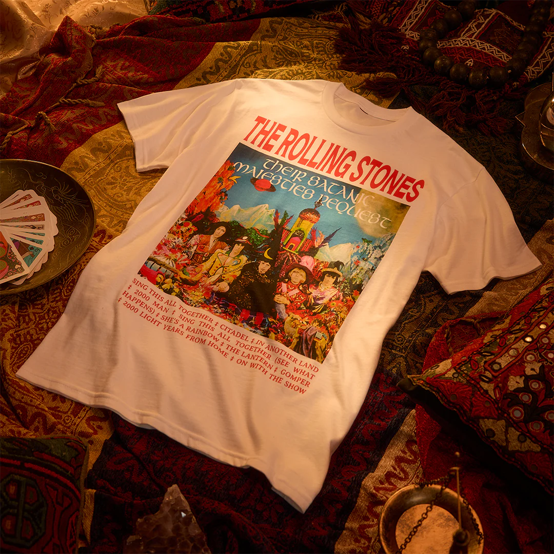 Their Satanic Majesties Request Print T-Shirt - Image 3