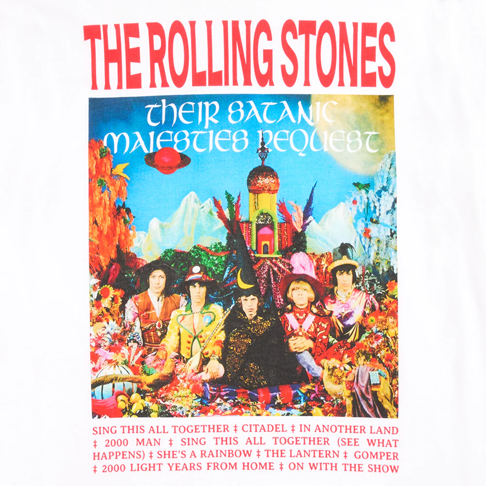 Their Satanic Majesties Request Print T-Shirt - Image 4