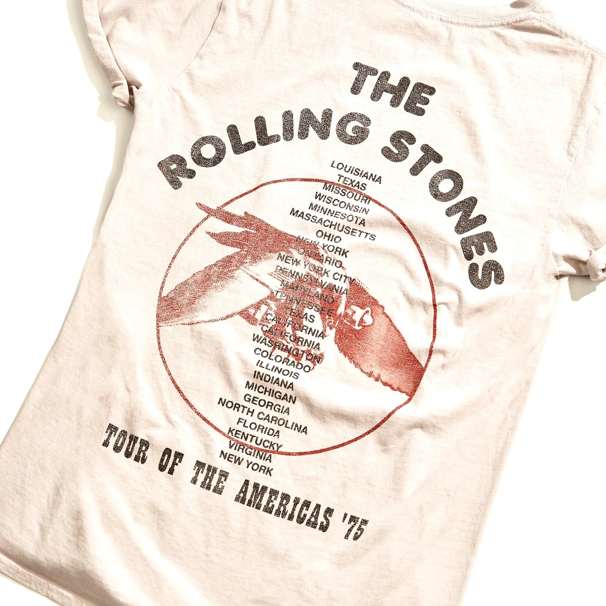Tour Americas '75 Washed T-Shirt - Image 4
