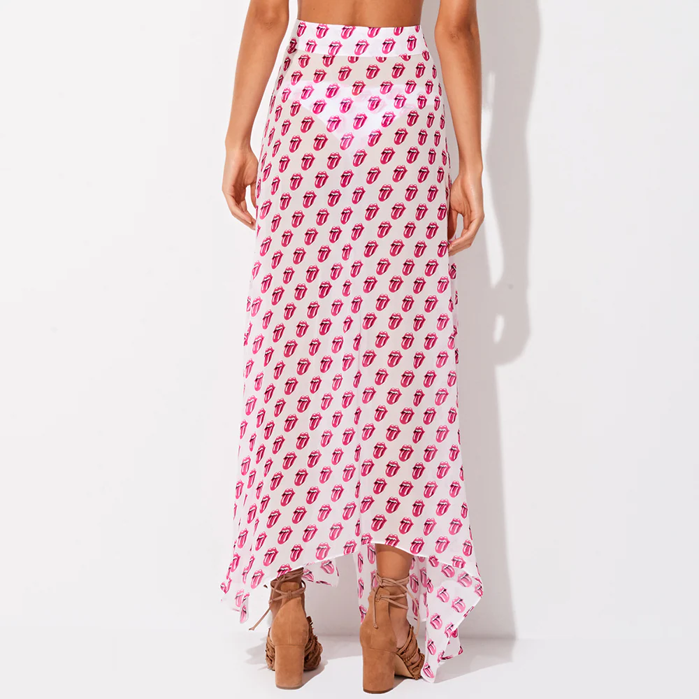 Triya x Stones Tongue Print Wrap - Image 2