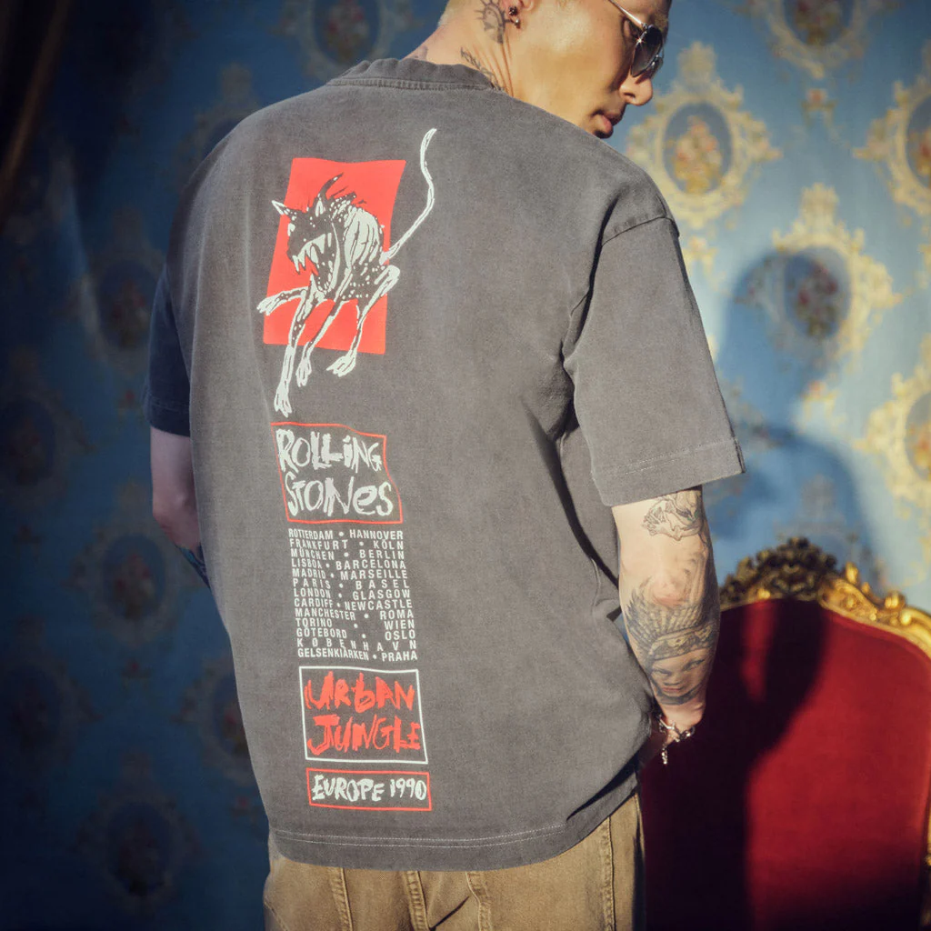 Urban Jungle Charcoal '90 Tour T-Shirt - Image 2