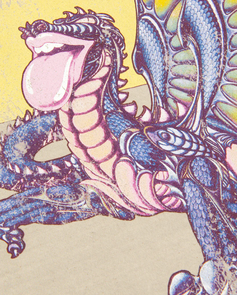 Vintage Wash Dragon T-Shirt - Image 3