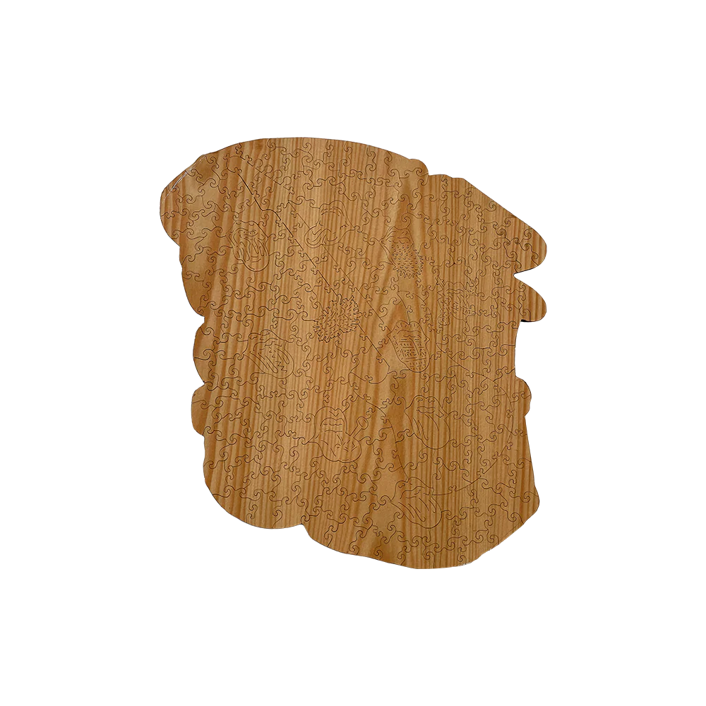 Woodlux x The Rolling Stones - Hot Lips Premium Puzzle - Image 3