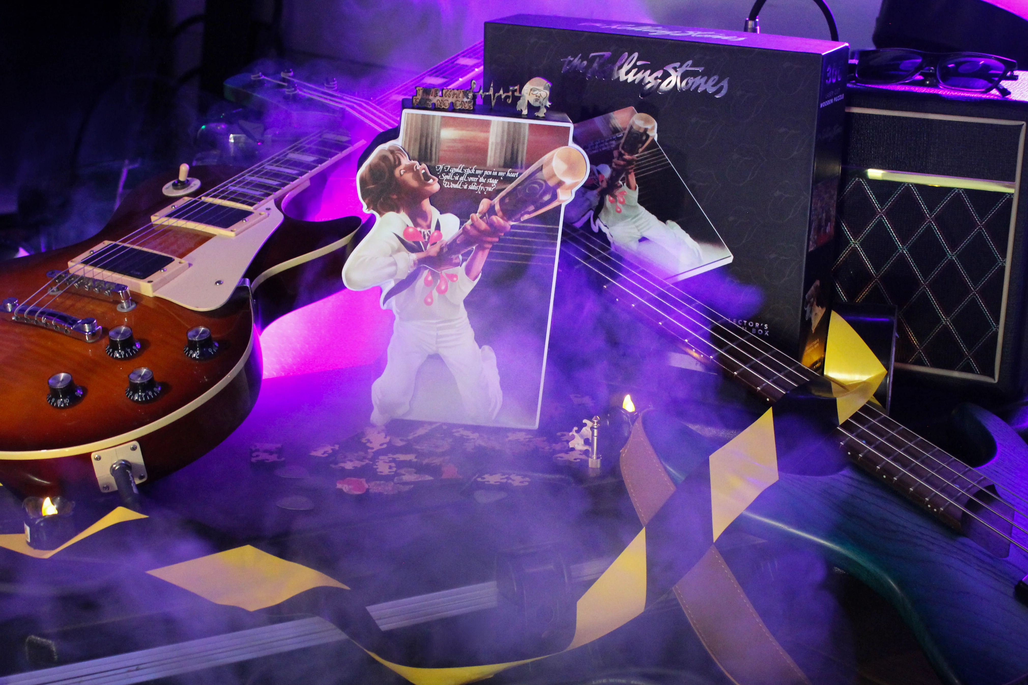 Woodlux x The Rolling Stones - It's Only Rock & Roll Premium Puzzle - Image 4