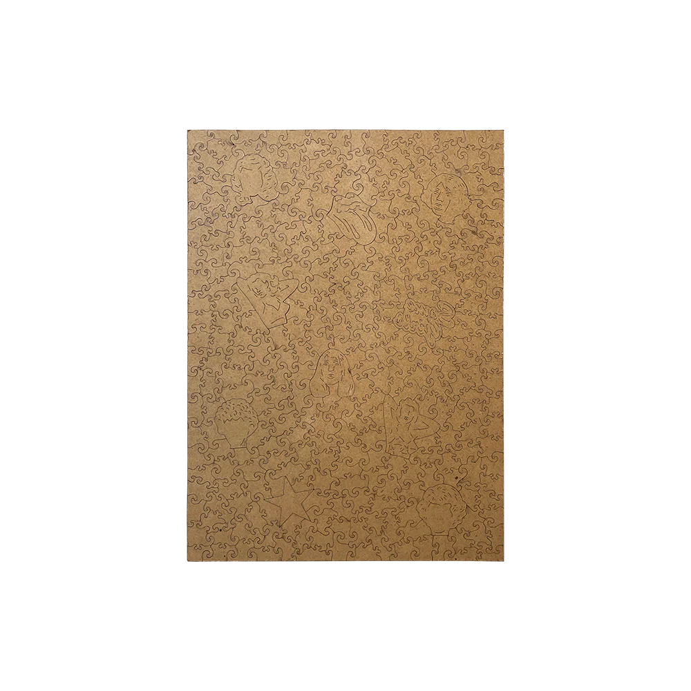 Woodlux x The Rolling Stones - Some Girls Poster Premium Puzzle - Image 3